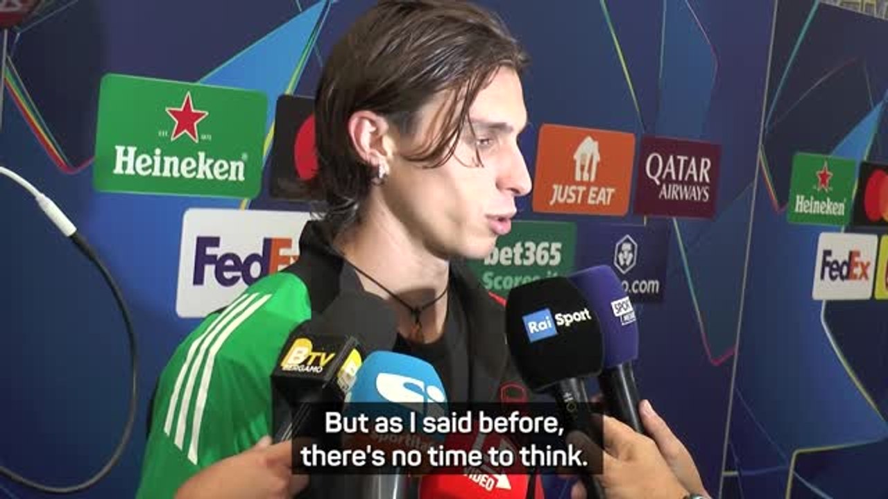 Calafiori says focus must shift to Manchester City after Atalanta draw