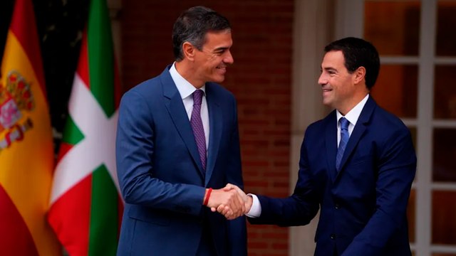 Pradales traslada a Sánchez que el PNV jugará en favor de alargar la legislatura y presiona a Junts