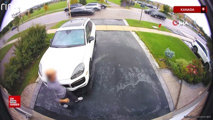 Kanada’da bir kadın lüks aracını çaldığı adamı ezip kaçtı