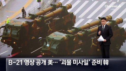 B-21 영상 공개한 美…‘괴물 미사일’ 준비 韓