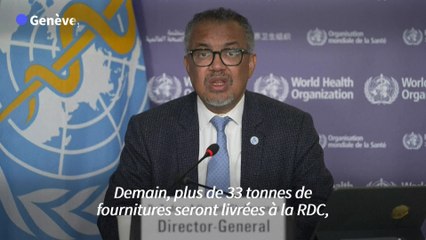 Mpox : "Plus de 33 tonnes de fournitures seront livrées à la RDC" (OMS)