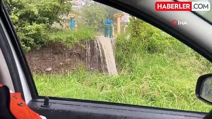 Sinop'ta Sağanak Yağış Hayatı Olumsuz Etkiledi