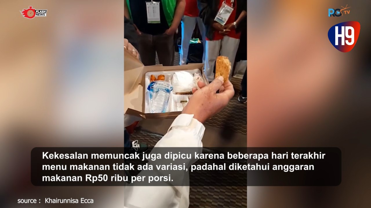 Nasi Kotak PON XXI Aceh-Sumut Cuma Lauk Tempe, Panitia Ancam Mogok Makan