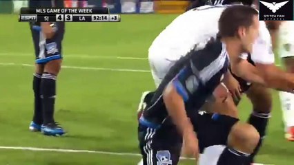 David Beckham Fights With San Jose And Mascot
