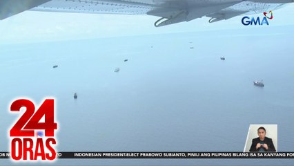 Barkong pamalit sa BRP Teresa Magbanua, umangkla muna dahil sa masamang panahon | 24 Oras