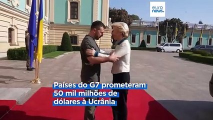 UE obterá empréstimo de 35 mil milhões de euros para a Ucrânia através de ativos congelados da Rússia