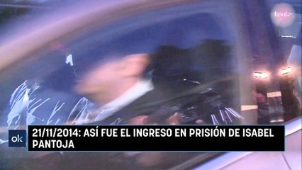 21.11.2014 Así fue el ingreso en prisión de isabel pantoja