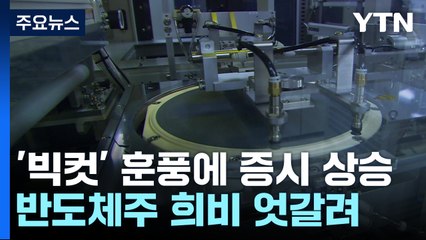 '빅컷' 훈풍에 증시 상승...반도체주 희비 엇갈려 / YTN