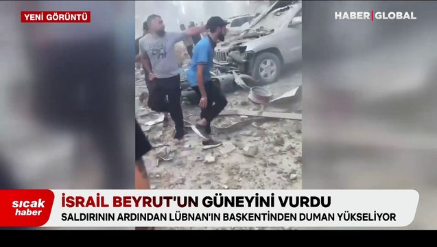 İsrail ordusu Beyrut’a saldırı düzenledi
