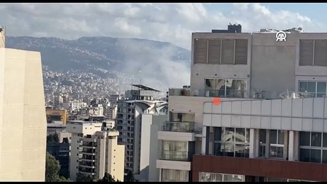 İsrail ordusundan Beyrut'a saldırı