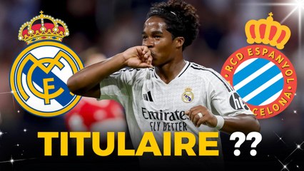 Real Madrid vs Espanyol : Endrick finally in the Starting Lineup! ⚽