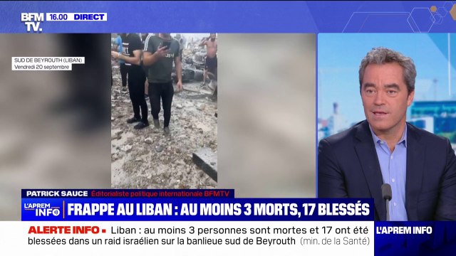 Liban: Israël annonce avoir mené une frappe sur Beyrouth, au moins 3 morts et 17 blessés
