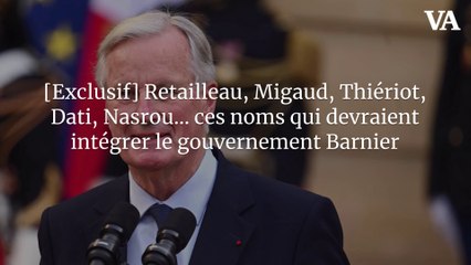 [Exclusif] Retailleau, Migaud, Thiériot, Dati, Nasrou… ces noms qui devraient intégrer le gouvernement Barnier