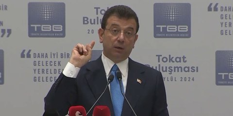 Ekrem İmamoğlu, Tokat'ta coşkuyla karşılandı