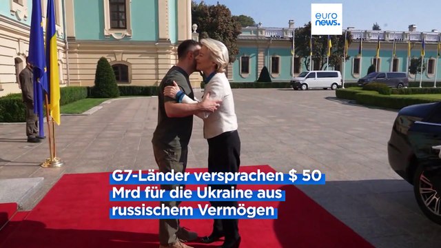 EU will 35 Milliarden Euro Kredit für die Ukraine aus eingefrorenem russischem Vermögen aufnehmen