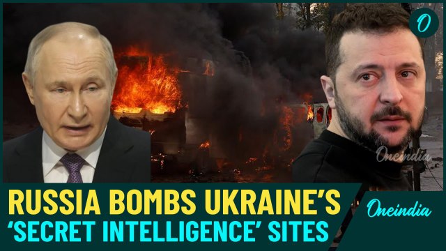 Putin’s Missile Blitz Devastates Ukraine’s Secret Intelligence Centre, Massive Explosions in Kyiv