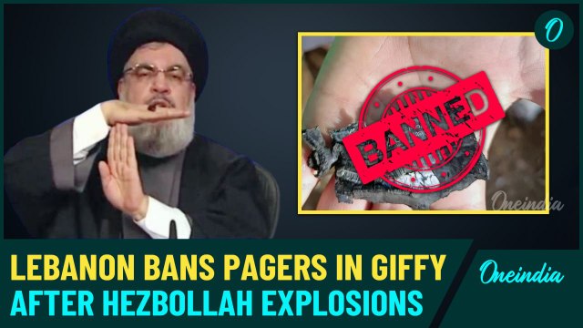 Watch| Lebanon Bans Pagers on Flights Over IDF Explosion Fears, Nasrallah Swears Revenge