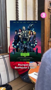 A l'affiche ： Beetlejuice Beetlejuice