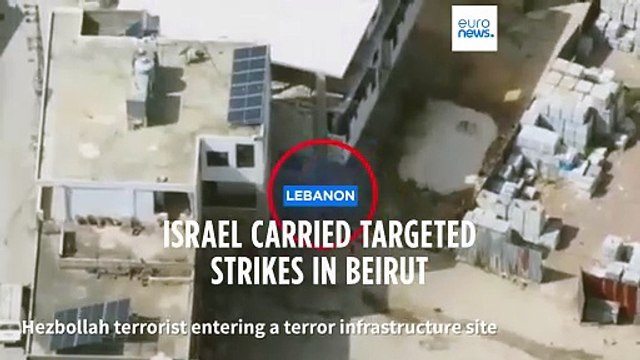 Israeli strike on Beirut kills at least three, Lebanese authorities say