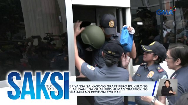 Alice Guo, nakapagpiyansa na sa kasong graft pero ikukulong pa rin sa Pasig City Jail dahil sa qualified human trafficking; kampo ni Guo, maghahain ng petition for bail | Saksi