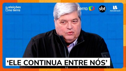Datena faz homenagem a Silvio Santos durante debate: ‘A gente pensava que jamais ia morrer’