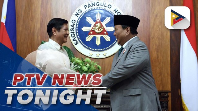 PH, Indonesia eye stronger ties; Indonesian President-elect Subianto pays courtesy call on PBBM