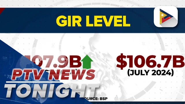PH posts $88-M BOP surplus, GIR level up $107.9-B in August