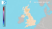 UK rain map from 20 September 2024