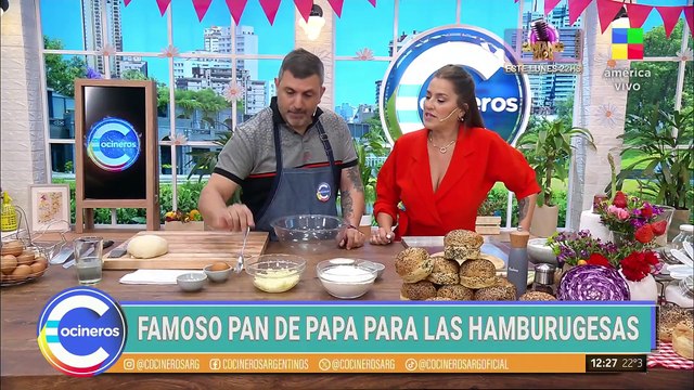 ¡El famoso PAN DE PAPA para las hamburguesas! La receta fácil de Juan Manuel Herrera ‍