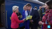 EU's von der Leyen announces 35 bln euro loan in Kyiv visit