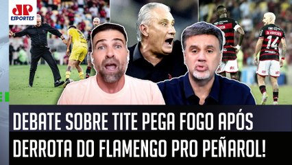 "Eu ESTAVA DO LADO do gramado e VI ISSO! Se o Tite for DEMITIDO do Flamengo..." DEBATE PEGA FOGO!