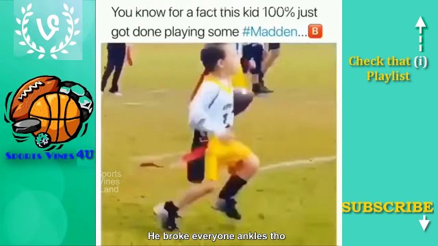 Best Football Vines 2019 - 2020 __ Best Hits, Jukes, Catches, Touchdowns Compilation