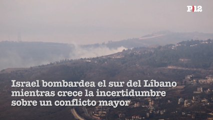 Download Video: Israel bombardea el sur del Líbano mientra crece la incertidumbre sobre un conflicto mayor_VIDEO