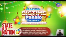 Mahigit P10-M premyo, pwedeng mapanalunan sa Kapuso Bigtime Panalo Season 2 | SONA