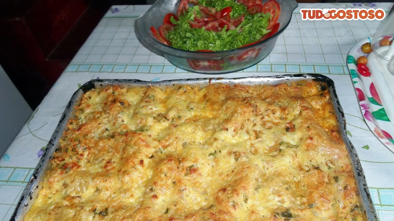 Lasanha de bacalhau