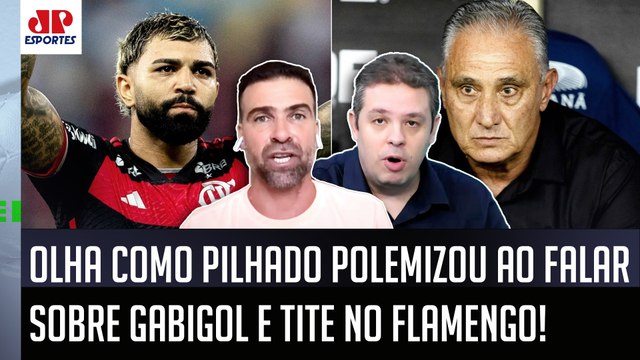 ISSO É MUITO ESTRANHO! Será que NÃO FOI o Tite que FEZ o Gabigol... OLHA esse DEBATE do Flamengo