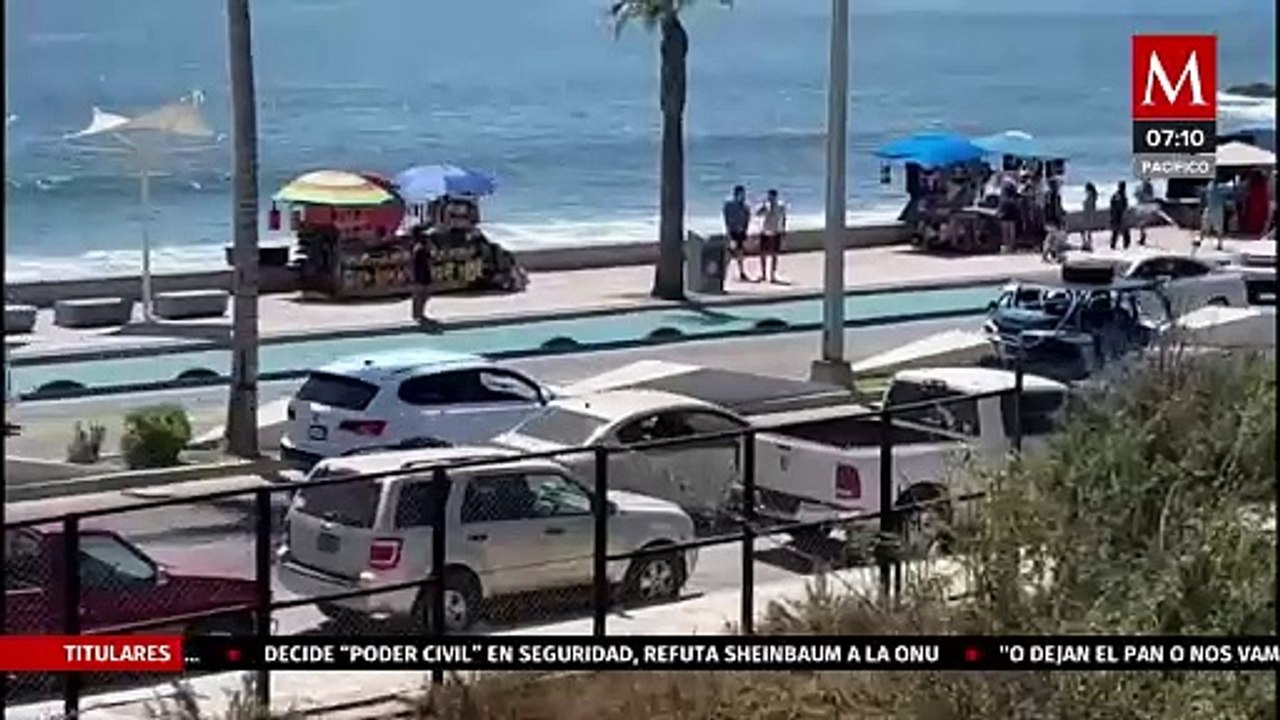 Turistas reprograman viajes a Mazatlán por violencia en Sinaloa