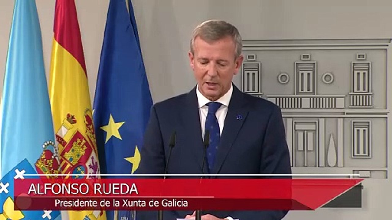 Pradales y Rueda inauguran la ronda de reuniones de Sánchez con presidentes autonómicos