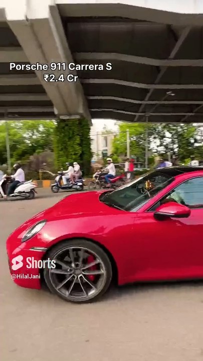 ₹2.4cr Porsche 911 Carrera S #porsche #porsche911 #shorts #trending #viral #v8 #sportscar #car #thar