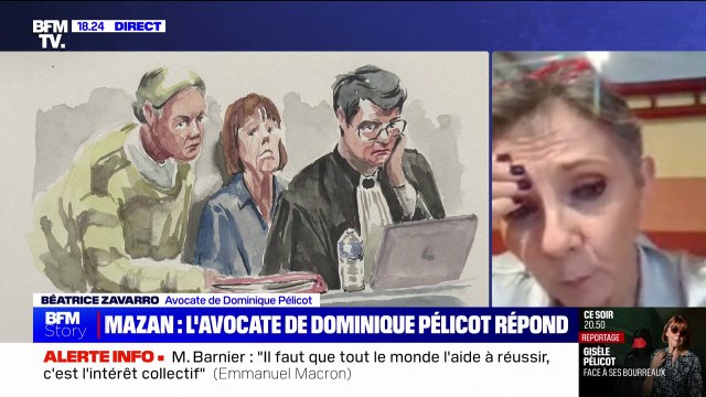 Mes confrères sont dans leur rôle : Béatrice Zavarro, avocate de Dominique Pélicot, prend la défense de ses confrères avocats de la défense