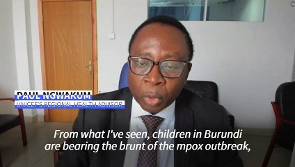 Third of Burundi mpox cases in children under five says UN