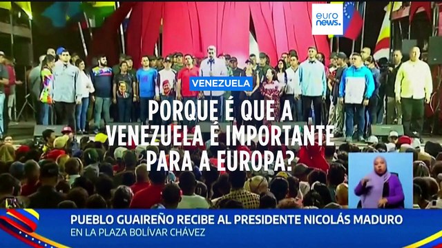 Futuro da Venezuela é crucial para a UE, diz líder da oposição venezuela em entrevista à Euronews