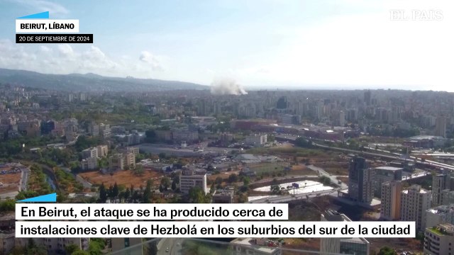 LÍBANO. ataque de Israel en Beirut