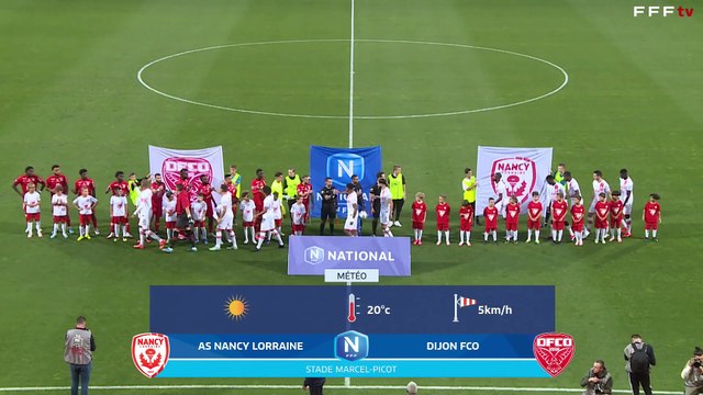 J6 I AS Nancy Lorraine vs Dijon FCO en replay (0-1) I National FFF 2024-2025