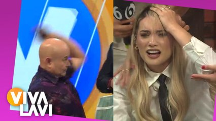 Daiana Villalba sufre golpe en pleno programa en vivo