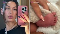 Hailey Bieber Shares New Selfie 4 Weeks After Welcoming Son Jack Blues: 'Hi'