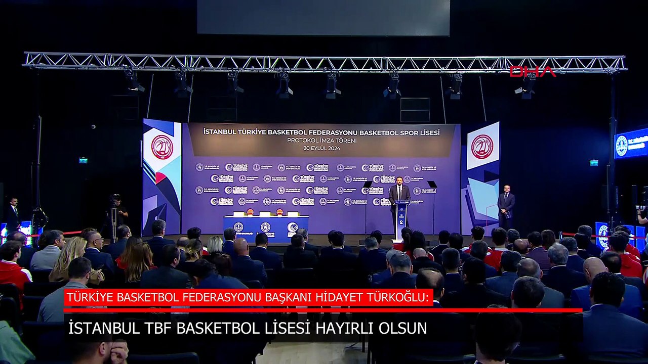 Hidayet Türkoğlu: TBF Basketbol Spor Lisesi hayırlı olsun