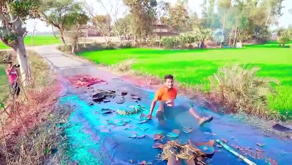 TRY TO NOT LOUGH CHALLENGE Must watch new funny video 2022 Episode 54 By  Fun Lover BD(480P)