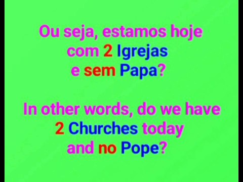 A Message to Mel Gibson - Uma mensagem para o sedevacante Mel Gibson.