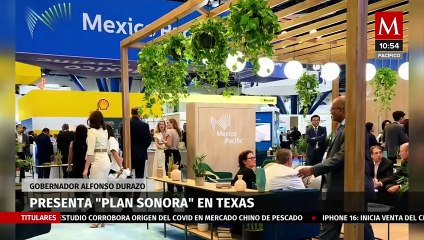 Alfonso Durazo promueve Plan de Energías Sostenibles en cumbre energética mundial